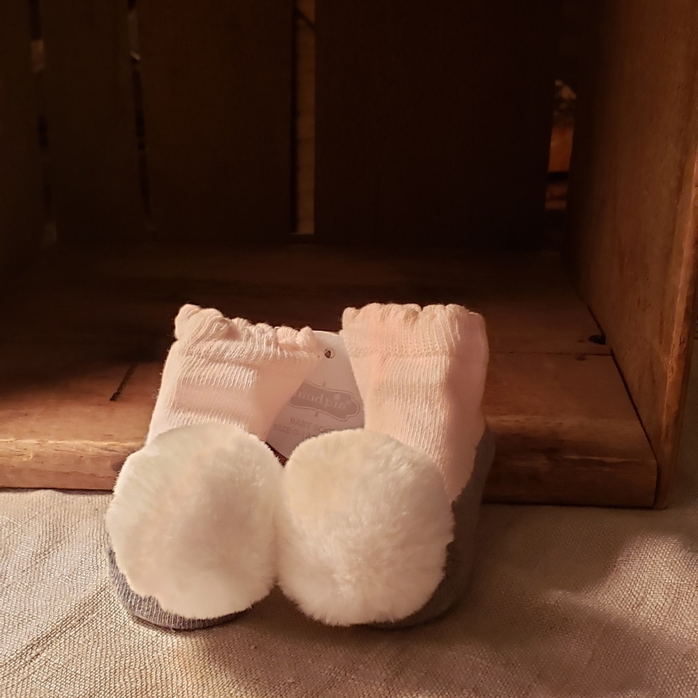 Mud Pie | Booties with rattles!